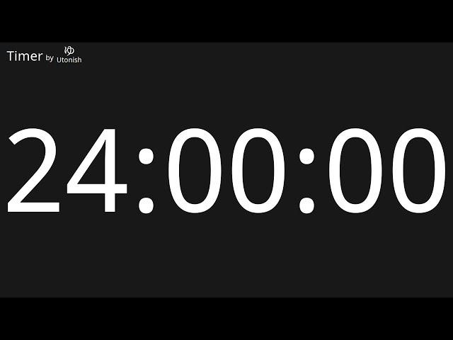 24 Hour Countup Timer