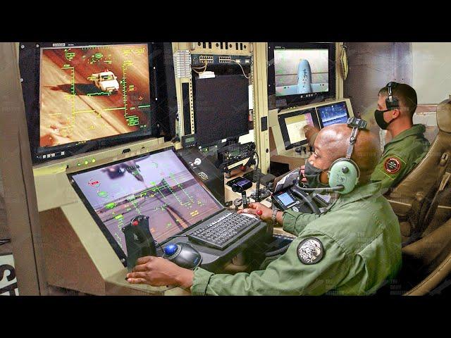 A Day in Life of Operators of US Most Feared Drone