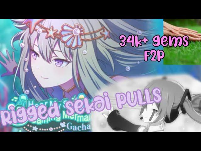 My rigged/unlucky Nene pulls / project Sekai gacha | Mermaid Admiration