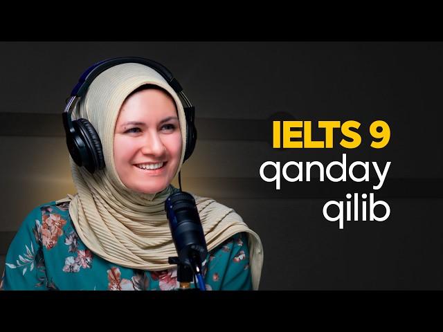 24 YIL AMERIKADA YASHAB KELIB, IELTS'DAN 9.0 BALL OLGAN BIRINCHI AYOL KISHI