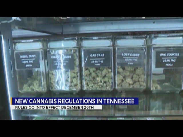 New cannabis regulations in Tennessee go into effect on December 26