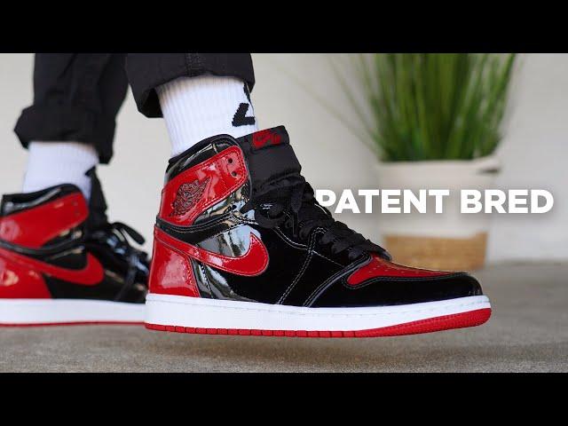 Air Jordan 1 PATENT BRED Review