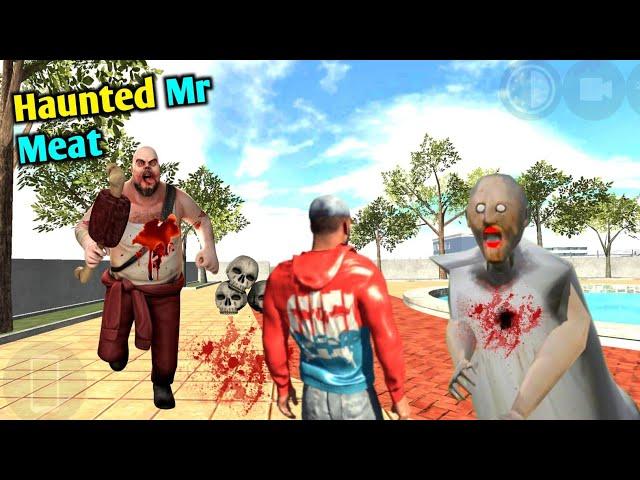 Granny And Haunted Mr Meat attack in Indian Bikes Driving 3d