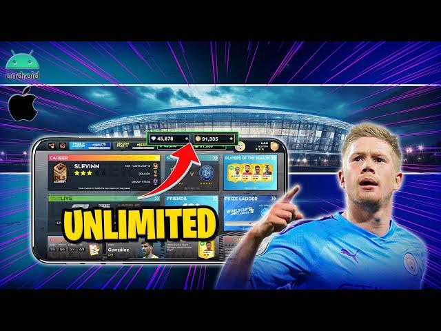 DLS 25 Hack - Get Unlimited DIAMONDS on Dream League Soccer 2025 iOS/Android