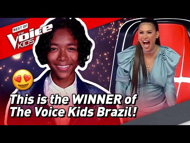 Kauê SHOCKS coaches with AMAZING Whitney Houston cover!  | The Voice Kids