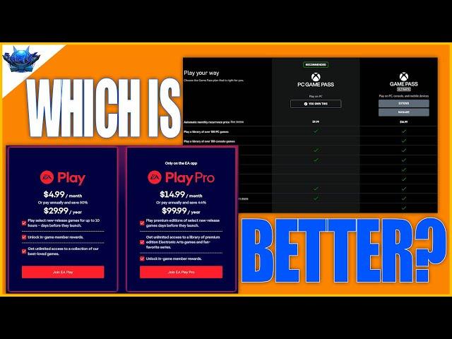 Game Pass vs EA Play Which Should You Get?