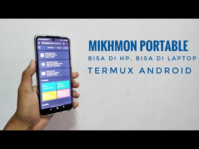 Mikhmon Portable, Bisa di Android bisa di Laptop