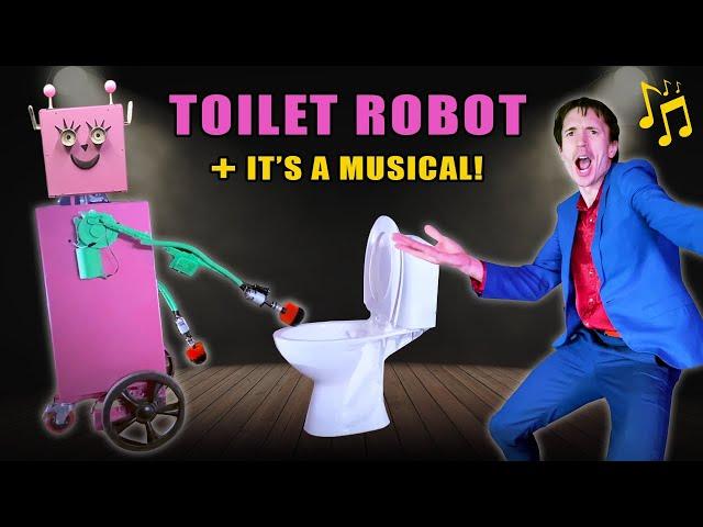 TOILET CLEANING ROBOT + It's a Musical! 