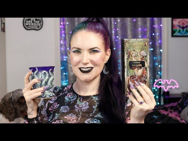 Vampyre Cosmetics Cthulhu Cocktails Review, Swatches & Tutorial #indiemakeup #hoodedeyes | PHYRRA