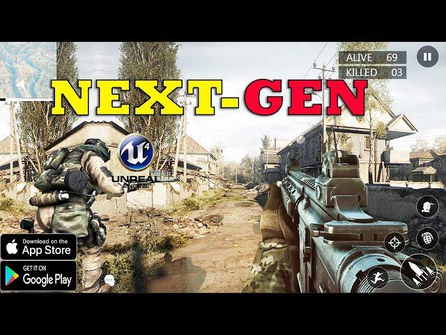 TOP 34 BEST NEW FPS TPS ACTION GAMES ANDROID OF ALL TIME LIKE CONSOLE UNREAL ENGINE 4 GRAPHICS 2021