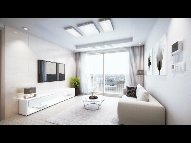 아파트세대거실 홍보영상 이미지빌드스튜디오 - Apartment Planning of Livingroom_CGI 3D Animation_ImageBuildStudio