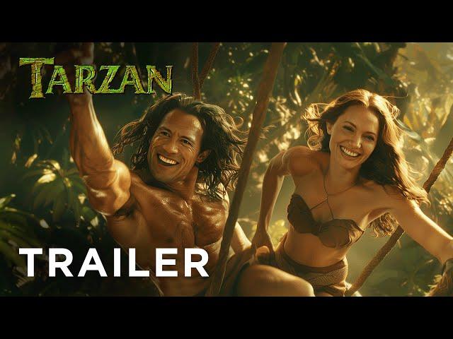 Tarzan (2025) - Teaser Trailer | Dwayne Johnson, Angelina Jolie