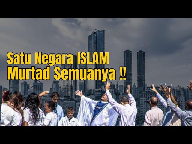 1 Negara MUSLIM, Murtad menjadi Kristen!