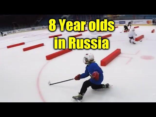 7-8 Year Olds Training in Russia with Alex Antropov