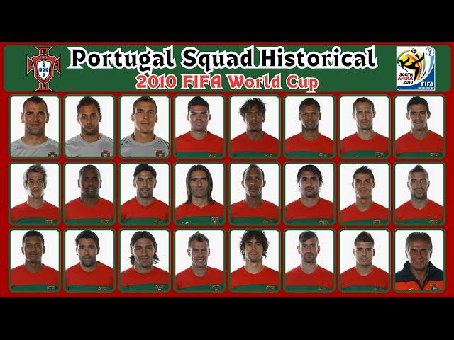 Portugal Squad Historical 2010 | Squad 2010 FIFA World Cup | gtbkaphansport