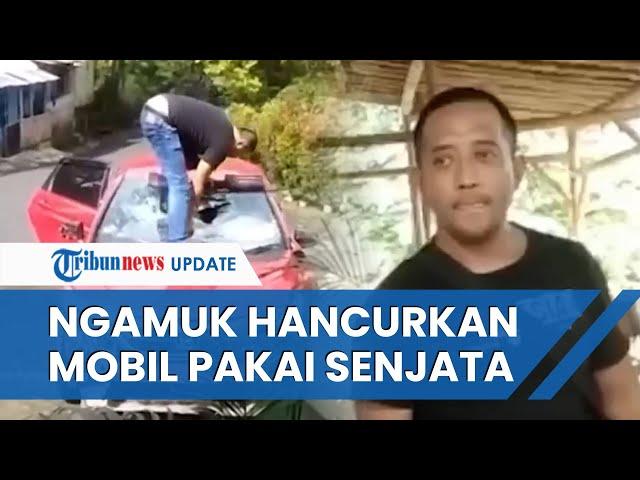 Viral Oknum Polisi Ngamuk Hancurkan Mobil di Kendal, Polda Jateng Minta Maaf: Sudah Diperiksa Propam