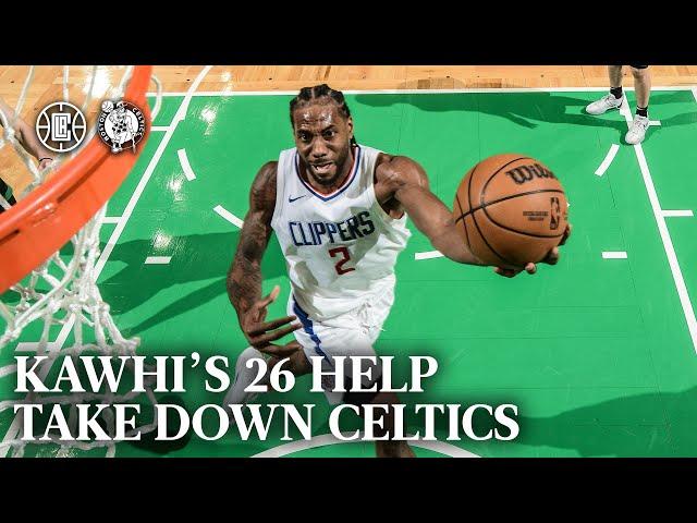 Kawhi Leonard 26 PTS vs. Celtics Highlights | LA Clippers