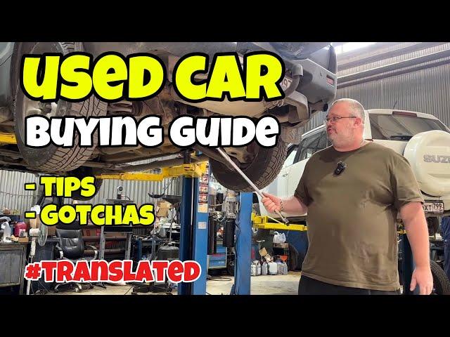 AVOID buying a RUSTY BUCKET! How to inspect a Used Car