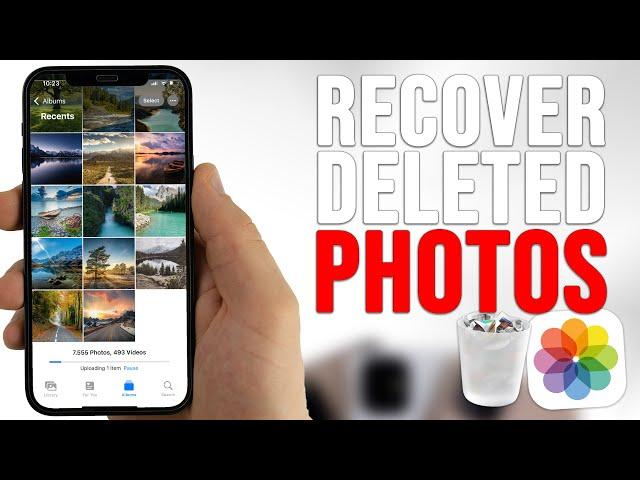 How to Recover Deleted Photos from iPhone [2023]