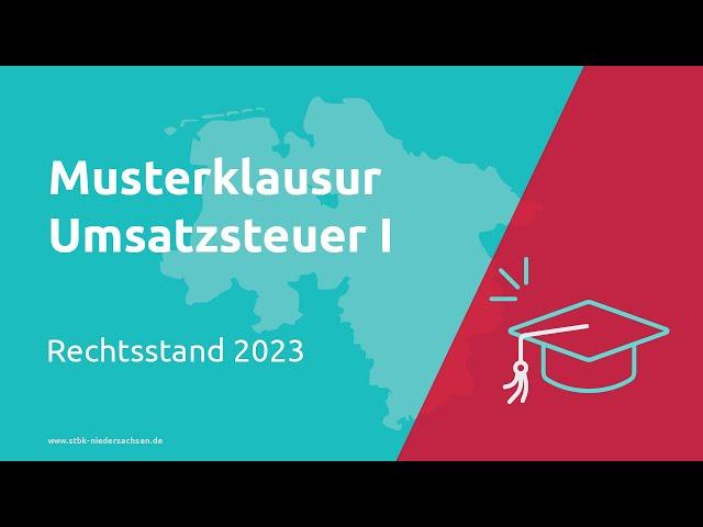 Umsatzsteuer I - 2024 Prüfungsvorbereitung Steuerfachangestellte