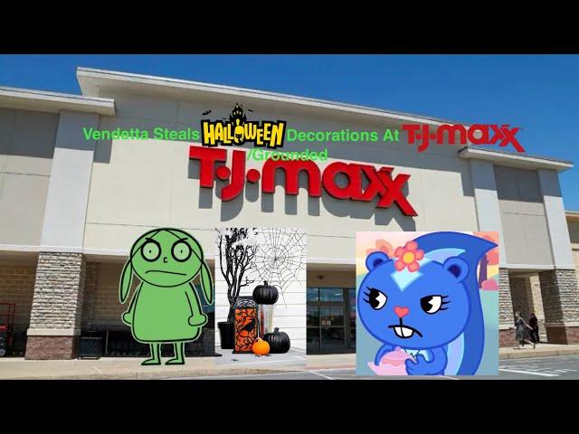 Vendetta Steals Halloween Decorations At T.J. Maxx/Grounded