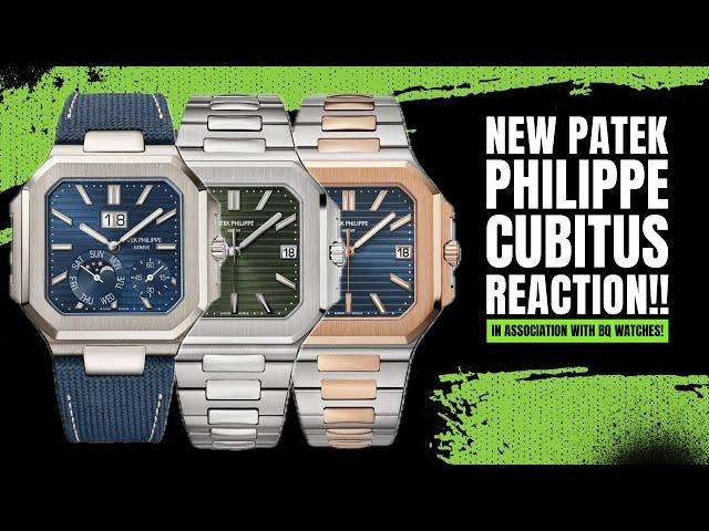 SPENCER REACTS TO THE NEW PATEK PHILIPPE CUBITUS!