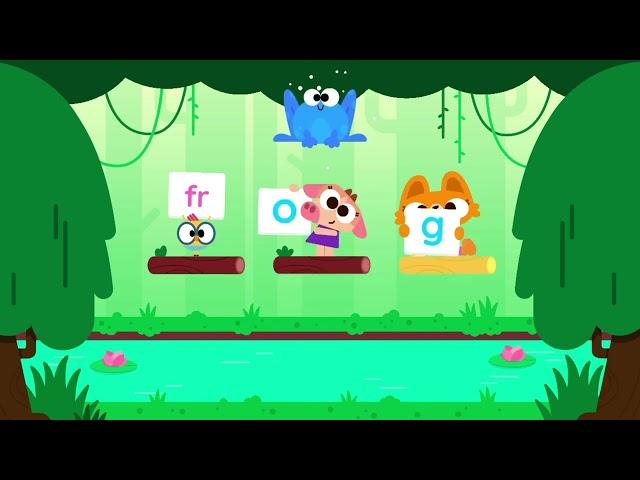 Frog | Reading Skills for Kids | Letter Signs