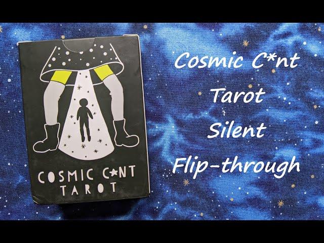 Cosmic C*nt Tarot - Silent Flip-through