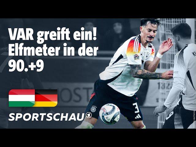 Ungarn - Deutschland Highlights Nations League, 6. Spieltag | Sportschau Fußball