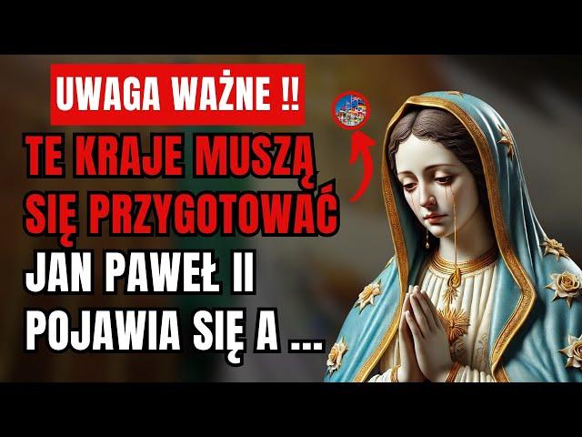  WAŻNE: Jan Paweł II Pojawia Się, A Matka Boża z Guadalupe Zaczyna Płakać ...