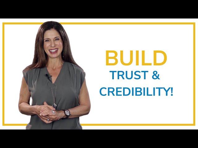 How To Establish Trust And Credibility: Advice From A TEDx Speaker Coach