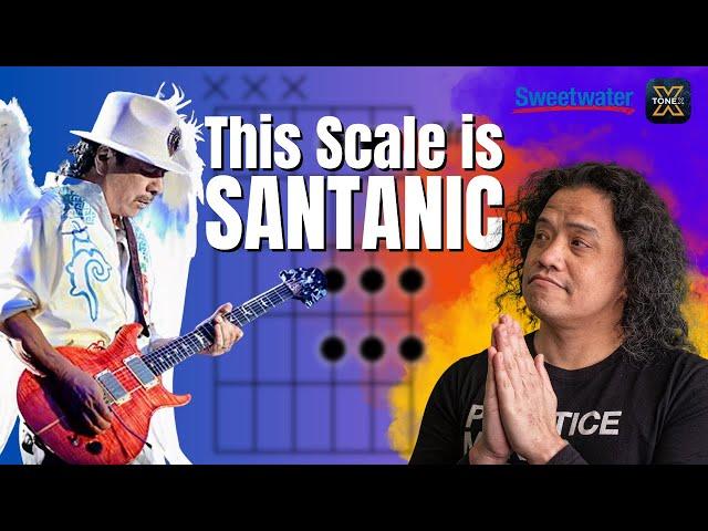 This Scale is SANTANIC! Carlos Santana Guitar Style Masterclass