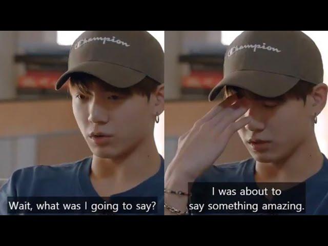 Jungkook being the most relatable person ever