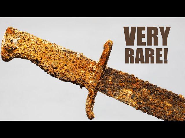 Rare WW1 German Bayonet Restoration. Rusty Knife Restoration