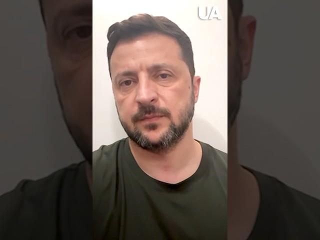 They want to destroy us! Zelenskyy on the strike on Kharkiv #shorts
