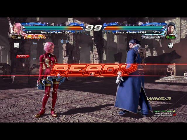 Alisa (RaidenLord89) vs Claudio (KUROI KENSHI95) TEKKEN 7 1080