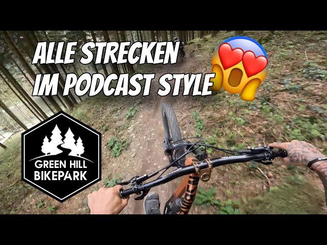 GREEN HILL BIKEPARK alle Strecken 2024 I Nakidaii