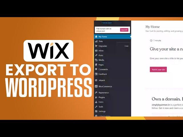 How To Export Wix Website To WordPress (2025) Easy Tutorial