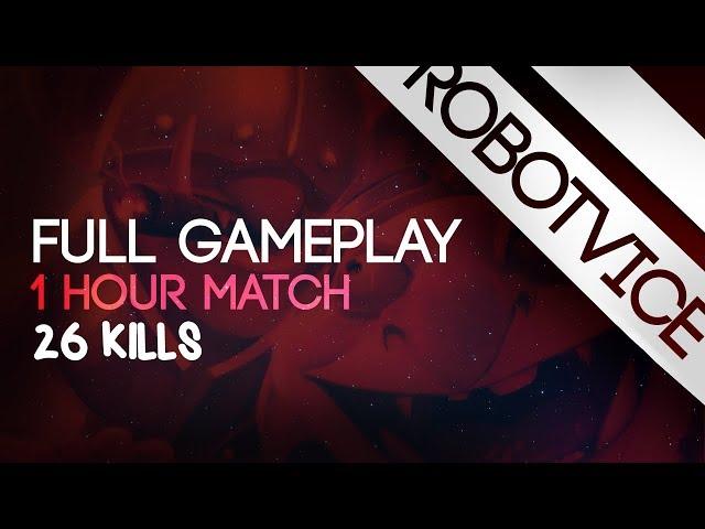 RobotVice Full Gameplay Techies. 1 Hour Match  26 KILLS