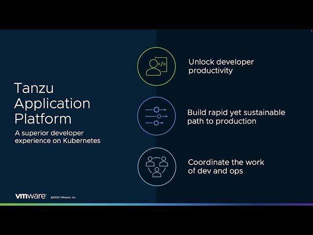 Introducing the VMware Tanzu Application Platform on AWS Quick Start