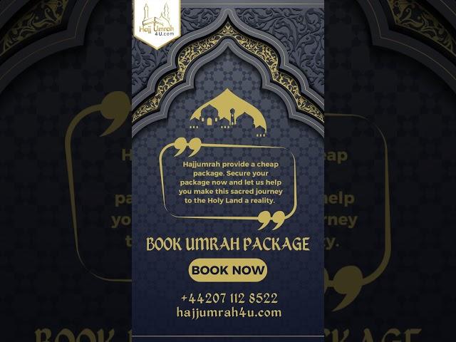 BOOK UMRAH PACKAGE