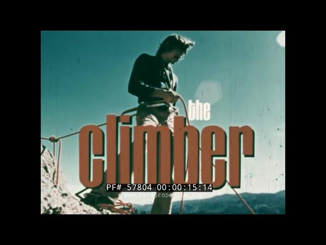 " THE CLIMBER "  1975 MOUNTAIN CLIMBING FILM W/ SCOTT STEWART  57804