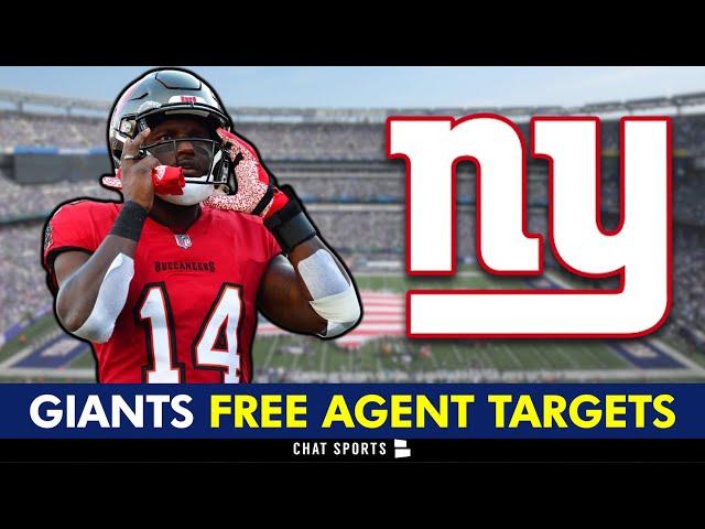 NY Giants Rumors: 5 NFL Free Agent Targets Giants Should Target