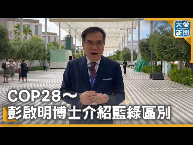 COP28～彭啟明博士介紹藍綠區別