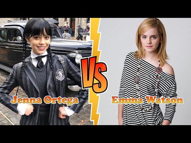 Jenna Ortega VS Emma Watson Transformation  From Baby To 2024