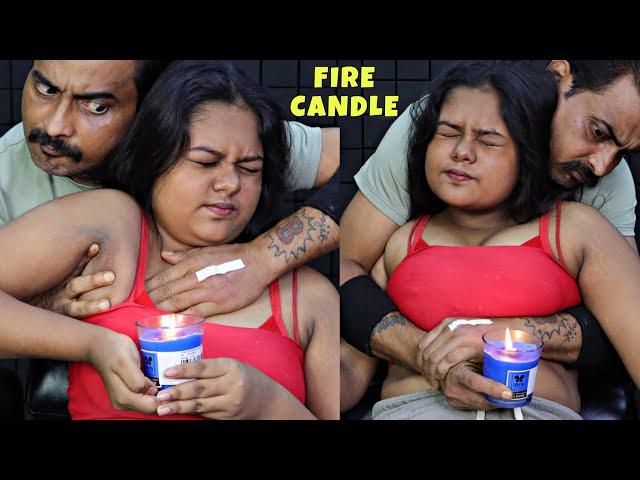 Fire Candle Massage | An Unique Body Massage Can Cure Insomnia | Neck Cracking | Spine Cracking ASMR