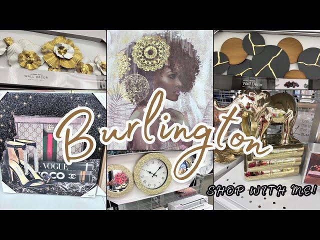 NEW AFFORDABLE HOME DECOR GOODIES AT BURLINGTON 2024! SHOP WITH ME! #burlington #shopwithme