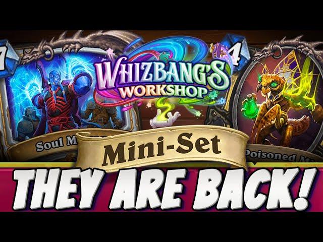 How BROKEN are the NEW CARDS from the Hearthstone MINI-SET? Old Cards Are Coming Back!