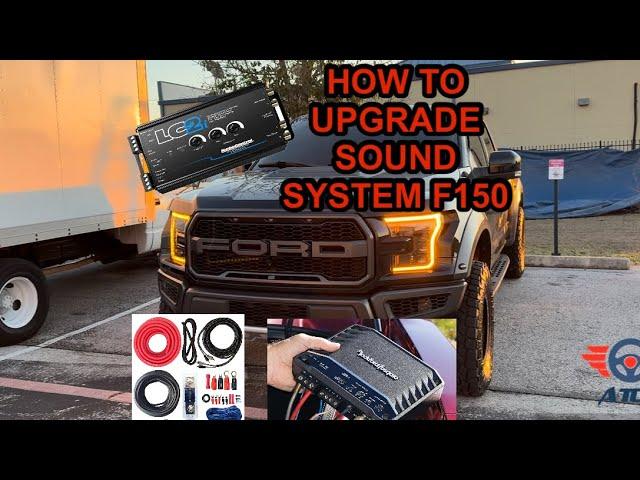 Tutorial on adding aftermarket amps on F-150s, Raptor