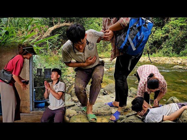 Dinh came home from work to find a deaf and mute guy lying unconscious on the bank of a stream